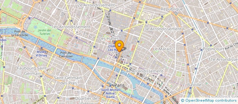 localisation de l'entreprise CRYSTALO à PARIS
