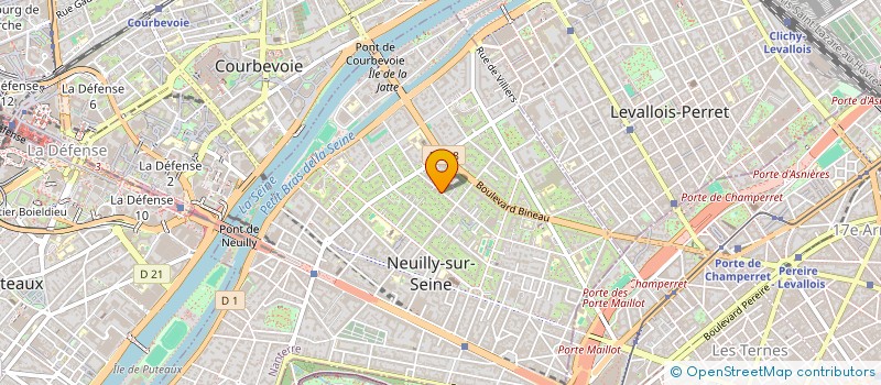 localisation de l'entreprise CRZ CONSEILS à NEUILLY-SUR-SEINE