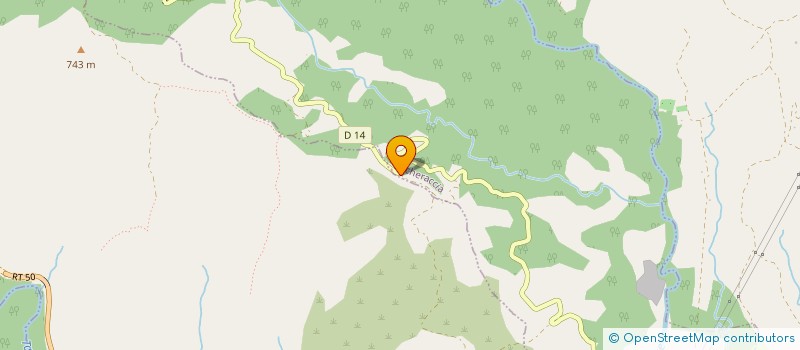 localisation de l'entreprise CS 124  PANCHERACCIA