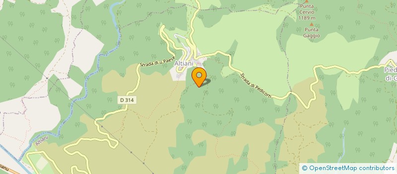 localisation de l'entreprise CS 127  PANCHERACCIA