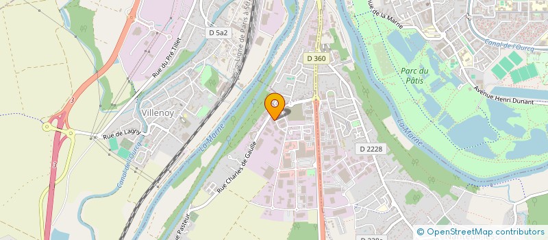 localisation de l'entreprise CS à MAREUIL-LES-MEAUX