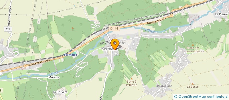 localisation de l'entreprise CS à BURES-SUR-YVETTE