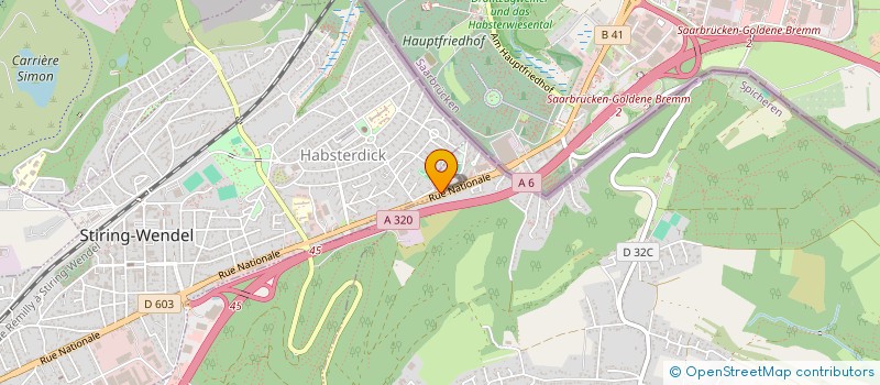 localisation de l'entreprise CS  SPICHEREN