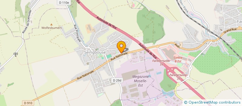 localisation de l'entreprise CS  SEINGBOUSE