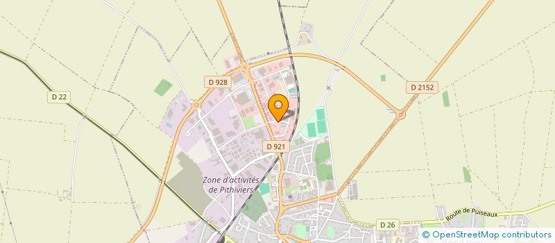 localisation de l'entreprise CS  PITHIVIERS