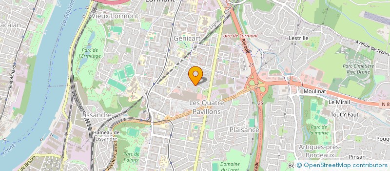 localisation de l'entreprise CS AQUITAINE à LORMONT