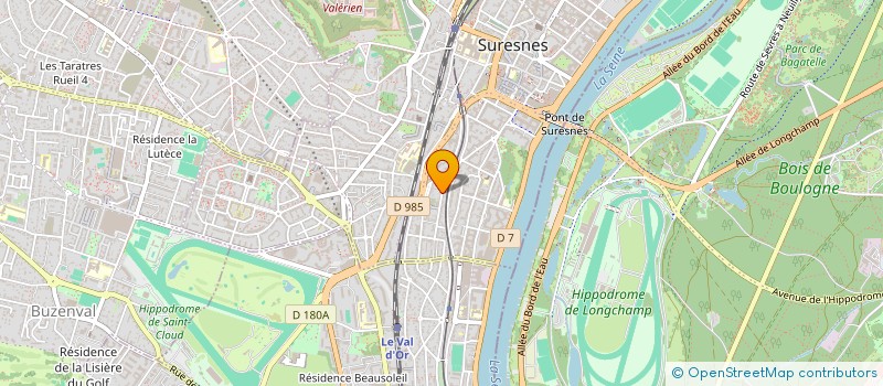 localisation de l'entreprise CS ASSOCIES à SURESNES