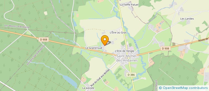 localisation de l'entreprise CS AUBERT à BAGNOLES-DE-L'ORNE-NORMANDIE