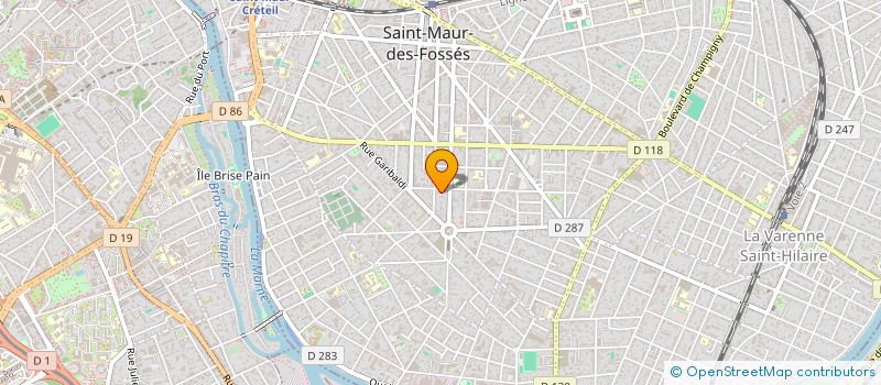 localisation de l'entreprise CS AUTO 94 à SAINT-MAUR-DES-FOSSES