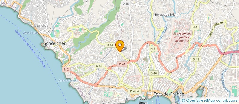 localisation de l'entreprise CS AUTO IMPORT  FORT-DE-FRANCE