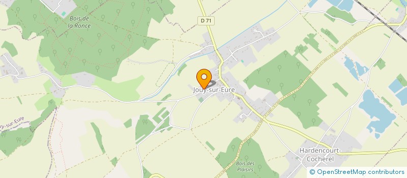 localisation de l'entreprise CS AUTO - LAV à JOUY-SUR-EURE