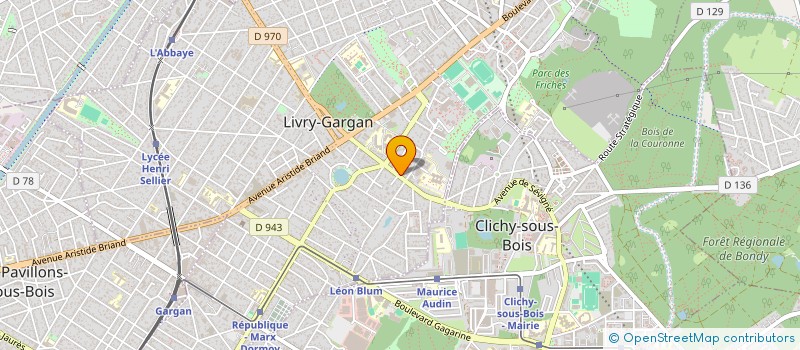localisation de l'entreprise CS BATI RENOV à LIVRY-GARGAN