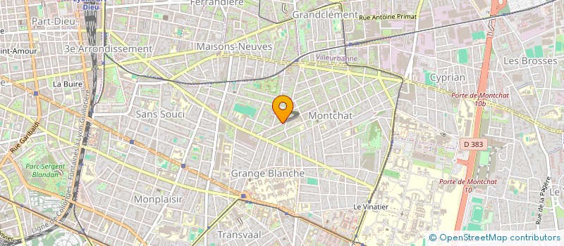 localisation de l'entreprise CS BATIMENT  LYON