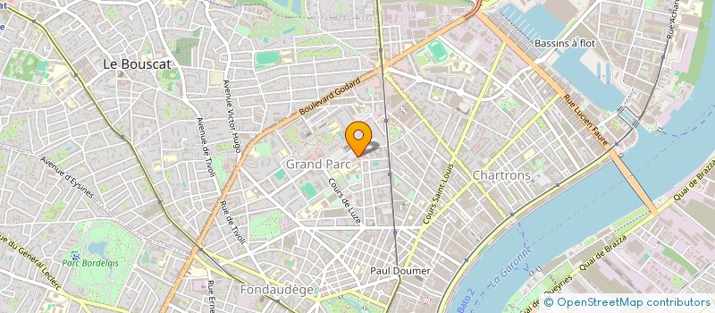 localisation de l'entreprise CS BATIMENT CONSTRUCTION  BORDEAUX