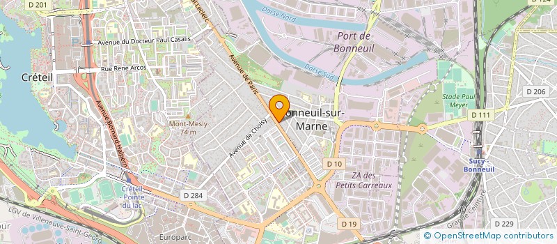 localisation de l'entreprise CS BONNEUIL  PERPIGNAN