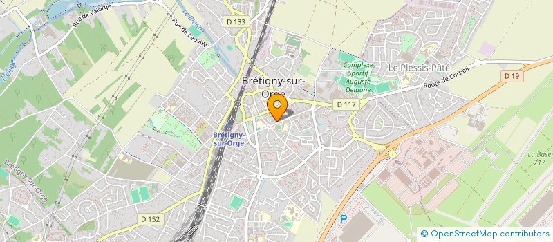 localisation de l'entreprise CS BRETIGNY ROLLER SPORTS à BRETIGNY-SUR-ORGE