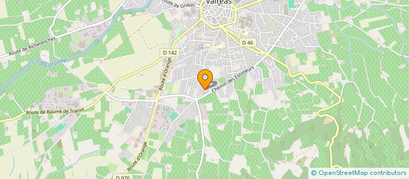 localisation de l'entreprise CS&C à VALREAS