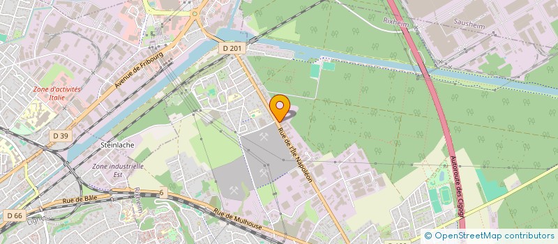 localisation de l'entreprise CS CAR GROUP  RIXHEIM