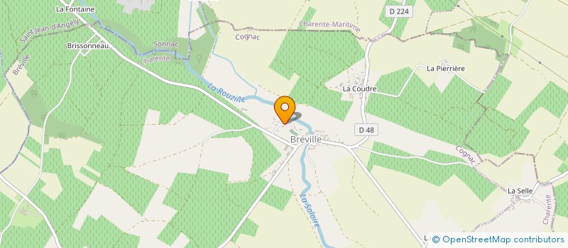 localisation de l'entreprise CS CHASSORS à BREVILLE