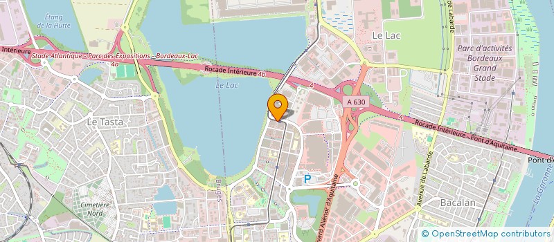 localisation de l'entreprise CS CHOP'N WOK  BORDEAUX