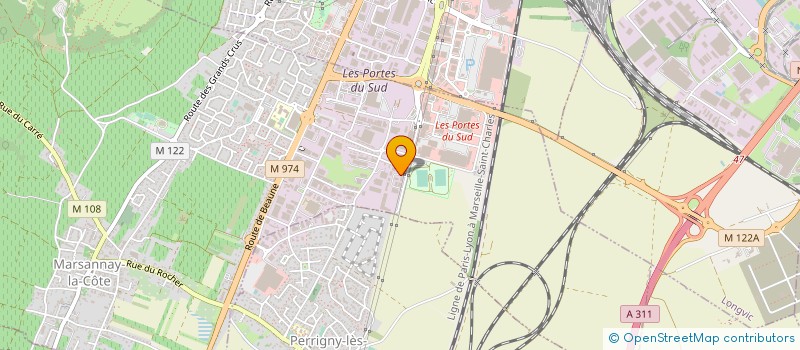 localisation de l'entreprise CS CONCEPT à MARSANNAY-LA-COTE