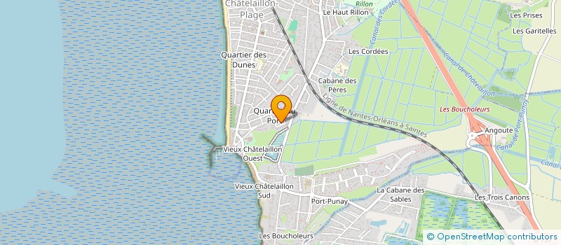 localisation de l'entreprise CS CONCEPT à CHATELAILLON-PLAGE