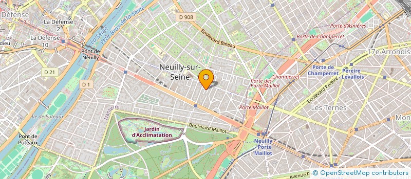 localisation de l'entreprise CS CONSEIL à NEUILLY-SUR-SEINE