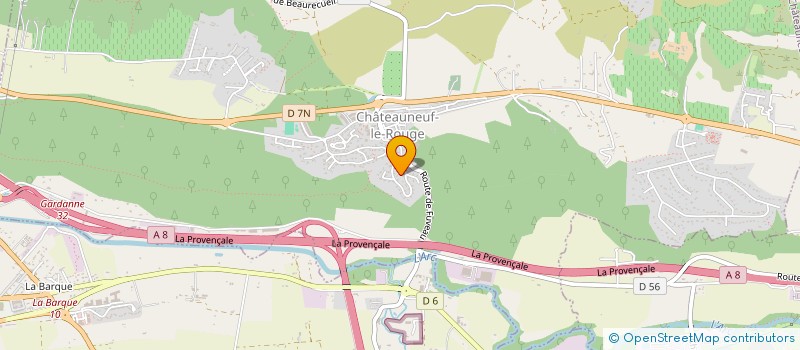 localisation de l'entreprise CS CONSEIL  CHATEAUNEUF-LE-ROUGE