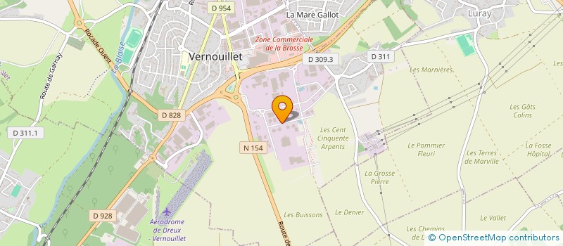 localisation de l'entreprise CS CONSEIL à VERNOUILLET