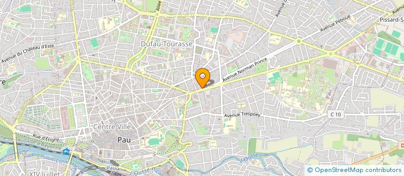localisation de l'entreprise CS CONSEILS à PAU