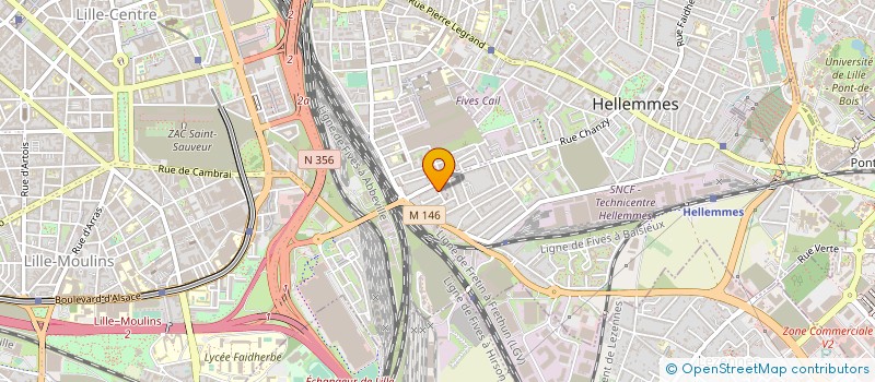 localisation de l'entreprise CS CONSULTANCE à LILLE
