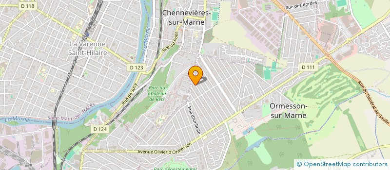 localisation de l'entreprise CS CONSULTANTS à ORMESSON-SUR-MARNE