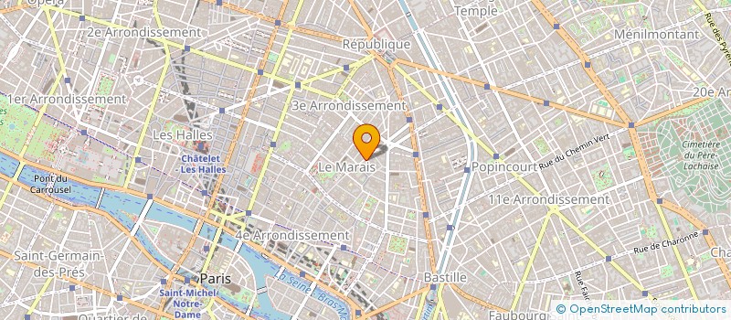 localisation de l'entreprise CS CONSULTING  PARIS