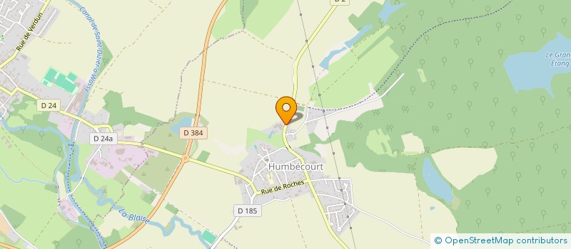localisation de l'entreprise CS CUSTOM à HUMBECOURT