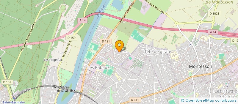 localisation de l'entreprise CS DESIGN HOTELS & RESTAURANTS  MONTESSON