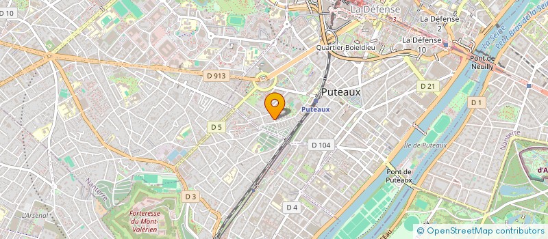 localisation de l'entreprise CS DIFFUSION à PUTEAUX