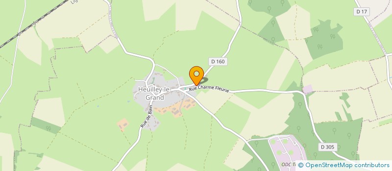 localisation de l'entreprise CS DISTRI à HEUILLEY-LE-GRAND