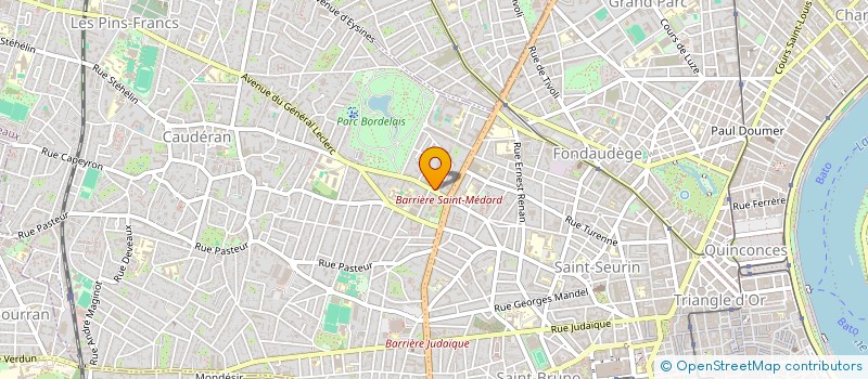 localisation de l'entreprise CS ECO'SOLUTIONS à BEGLES