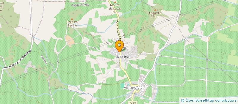 localisation de l'entreprise CS ECOTHERM  AIGUES-VIVES