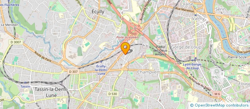 localisation de l'entreprise CS EDL EXPERTISES à TASSIN-LA-DEMI-LUNE