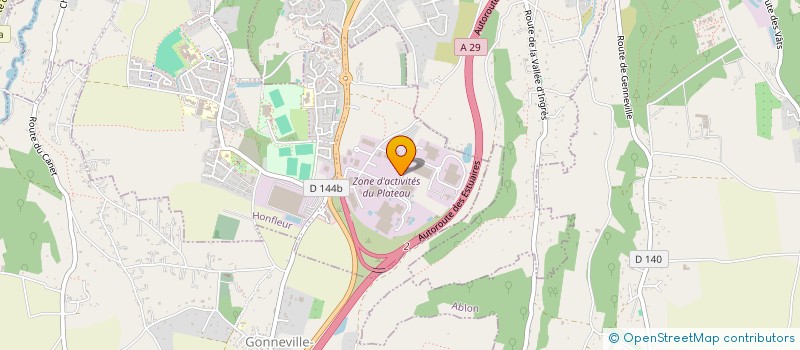localisation de l'entreprise CS ELECTRONICS à HONFLEUR