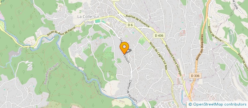 localisation de l'entreprise CS EQUESTRIAN ART  LA COLLE-SUR-LOUP