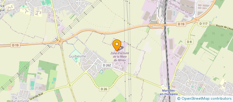 localisation de l'entreprise CS+ EVENT  GUIBEVILLE