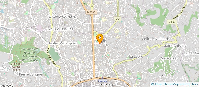 localisation de l'entreprise CS EVENT  CANNES