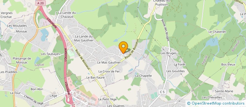localisation de l'entreprise CS FEYTIAT FOOTBALL à FEYTIAT