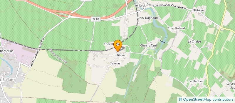 localisation de l'entreprise CS FINANCE à BOURG-CHARENTE
