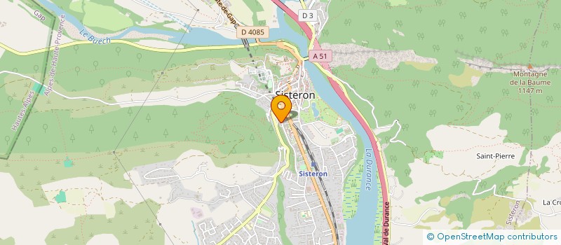 localisation de l'entreprise CS'FITNESS  SISTERON