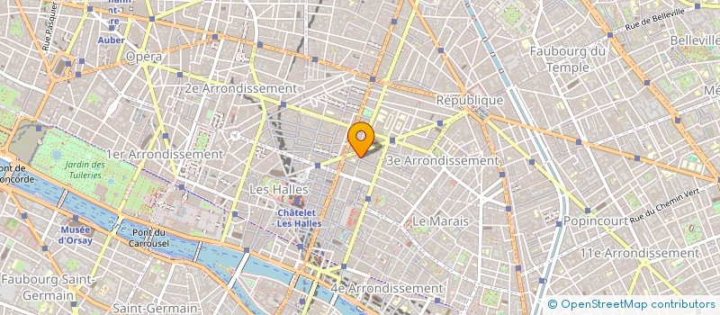 localisation de l'entreprise CS FROID à PARIS