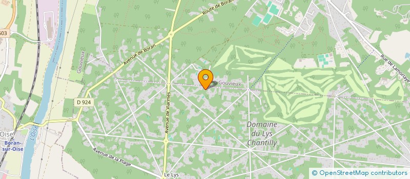 localisation de l'entreprise CS FROID & CLIM  LAMORLAYE