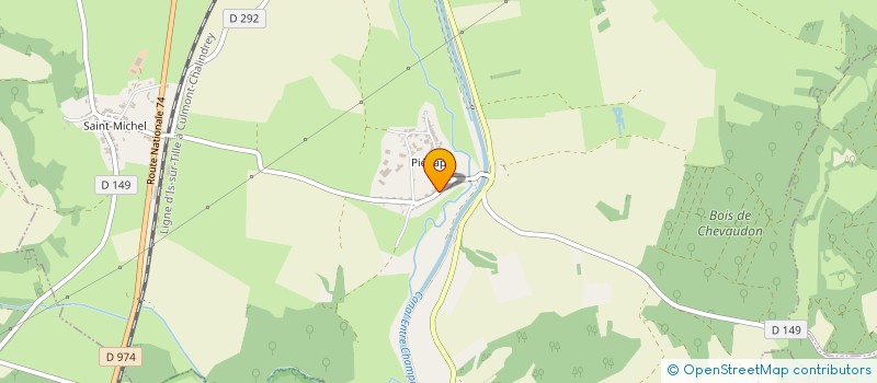 localisation de l'entreprise CS-GESTION à LE MONTSAUGEONNAIS